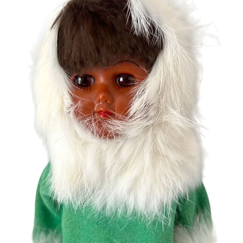 Fait A LA Main Canada Eskimo Collector Doll BLM